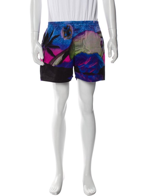 Valentino Printed Jogger Shorts