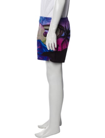Valentino Printed Jogger Shorts