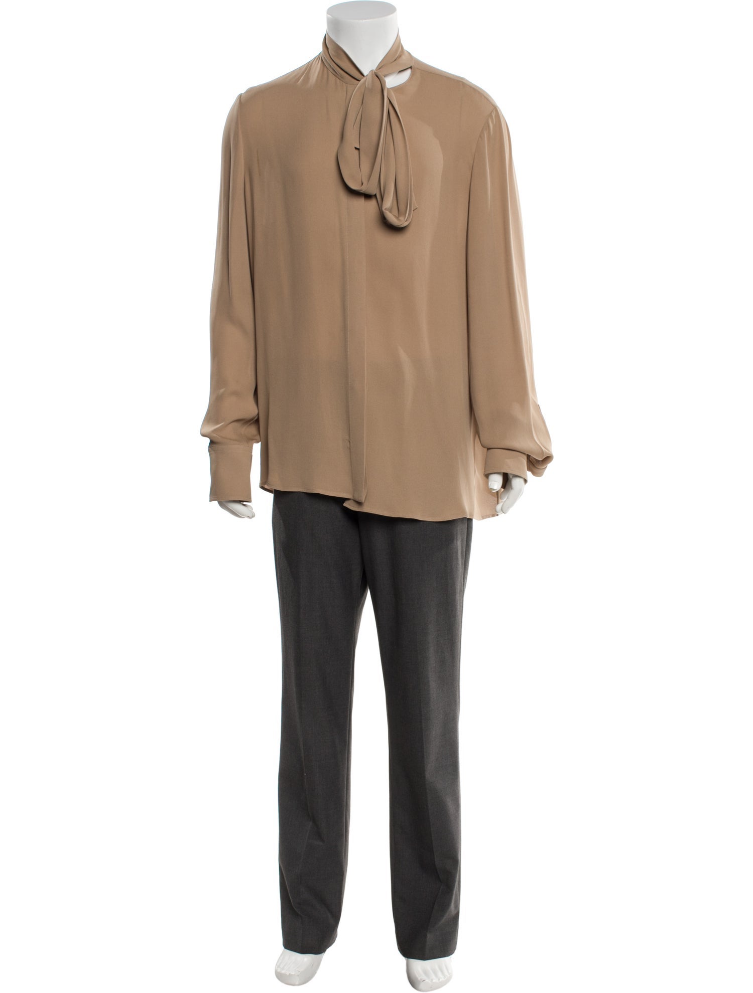 Valentino Silk Long Sleeve Shirt
