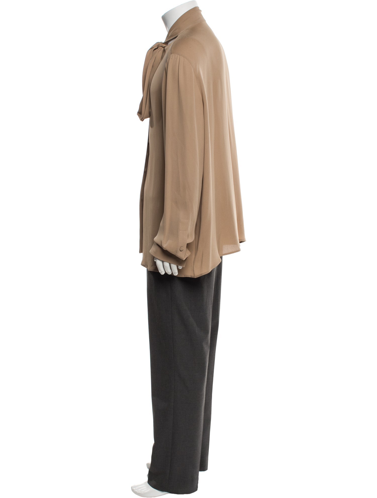 Valentino Silk Long Sleeve Shirt