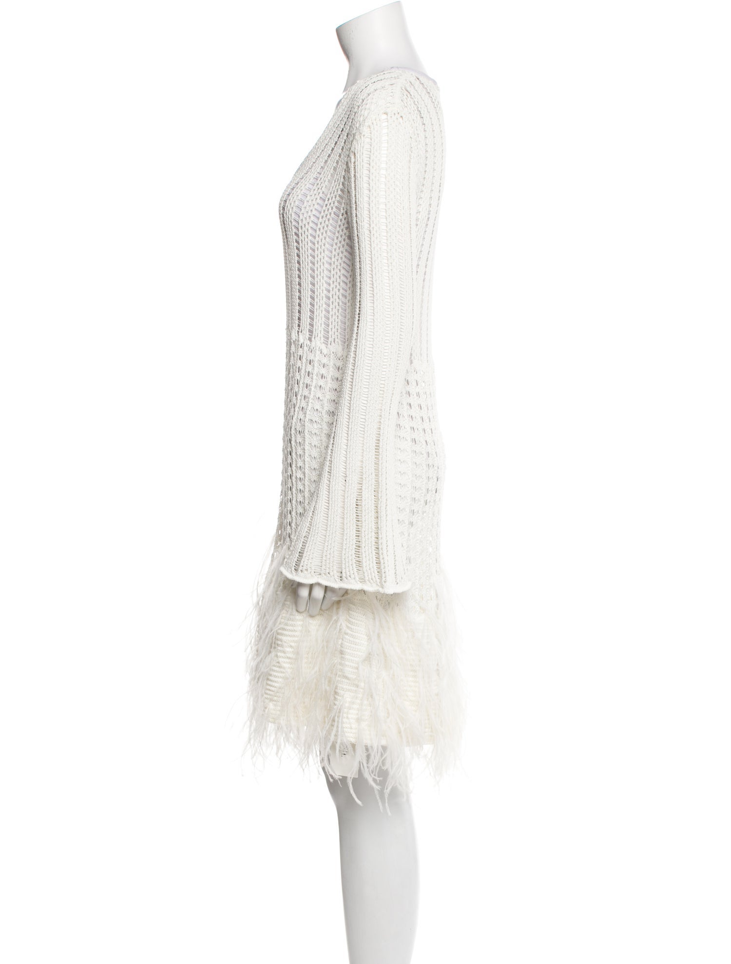 Valentino V-Neck Mini Dress