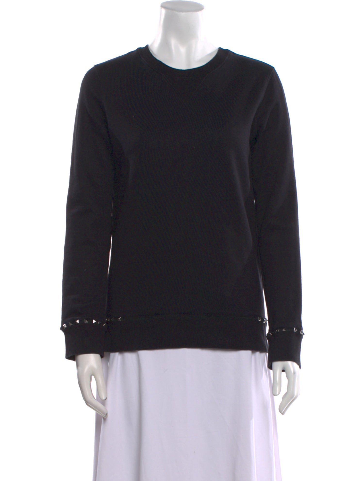 Valentino Crew Neck Long Sleeve Sweatshirt