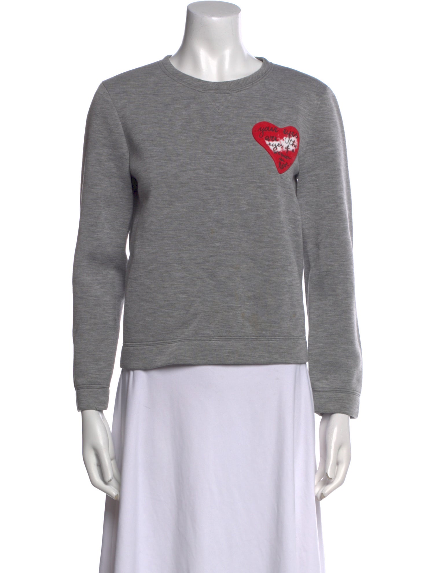 Valentino Graphic Print Crew Neck Sweatshirt