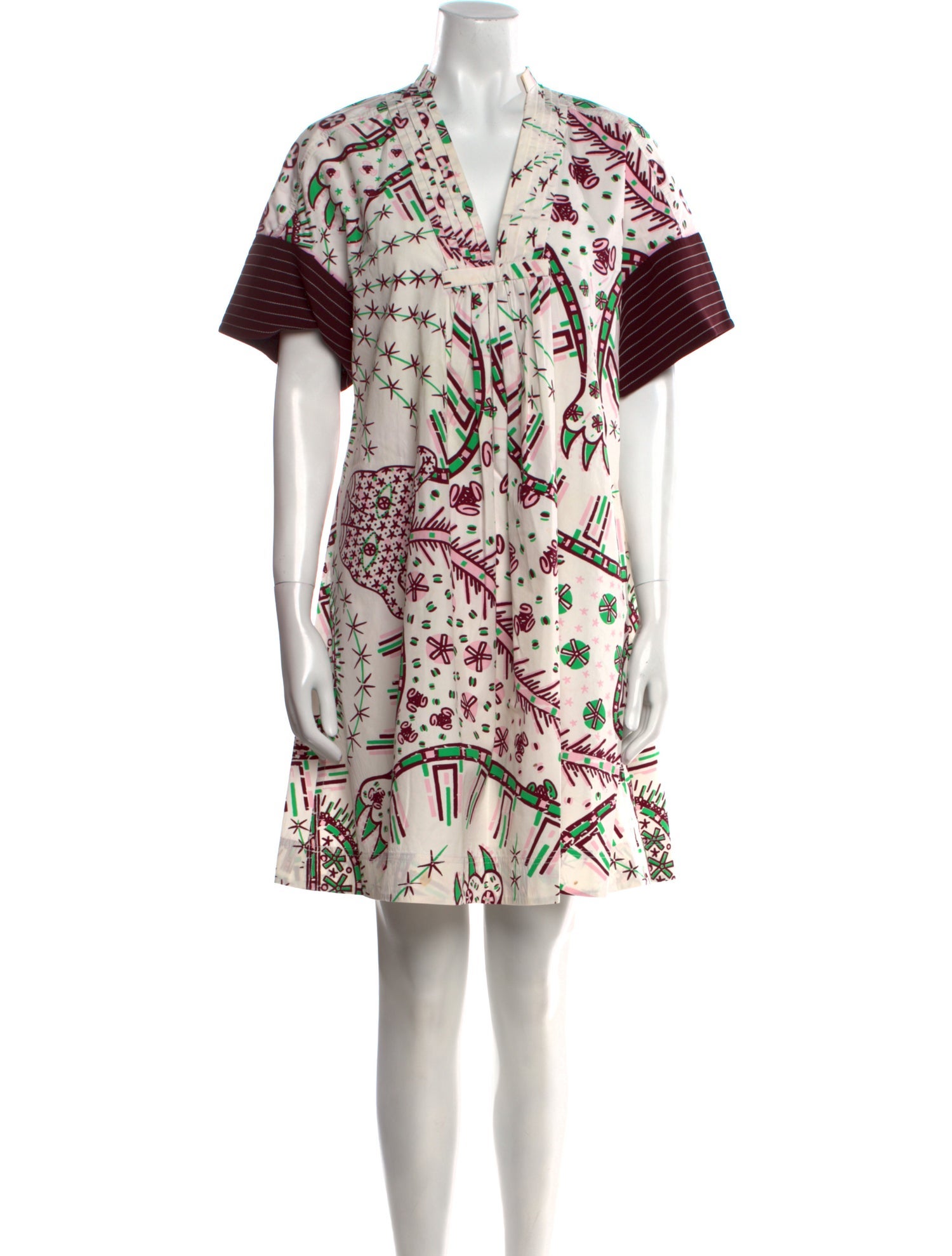 Valentino Printed Mini Dress