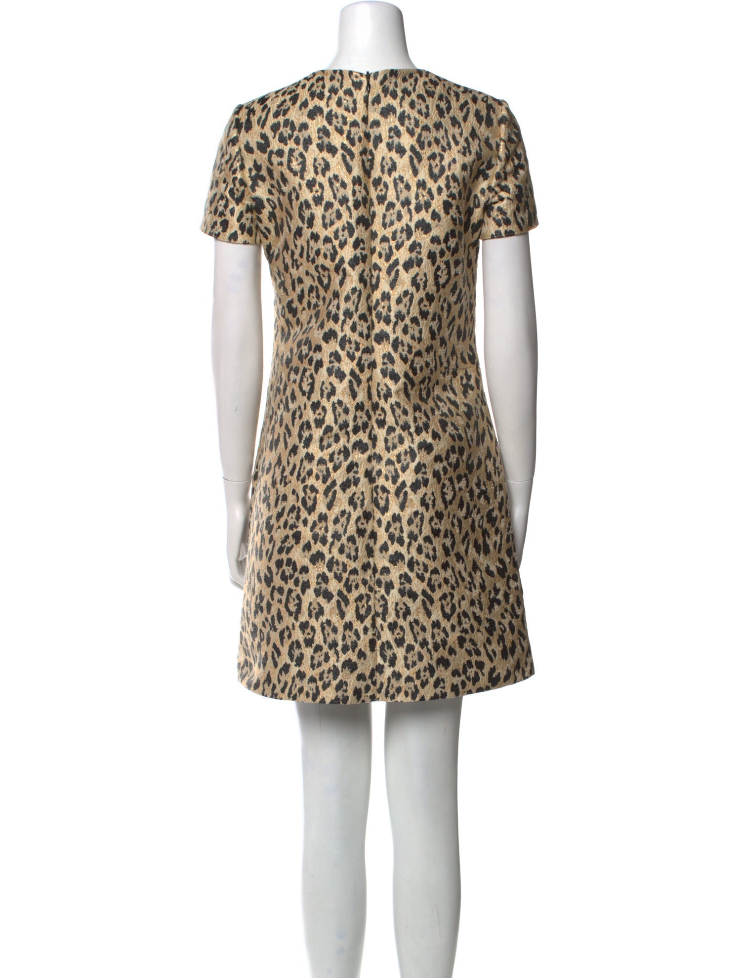 Valentino Animal Print Mini Dress
