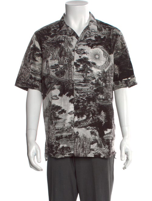 Valentino Printed Short Sleeve Shirt