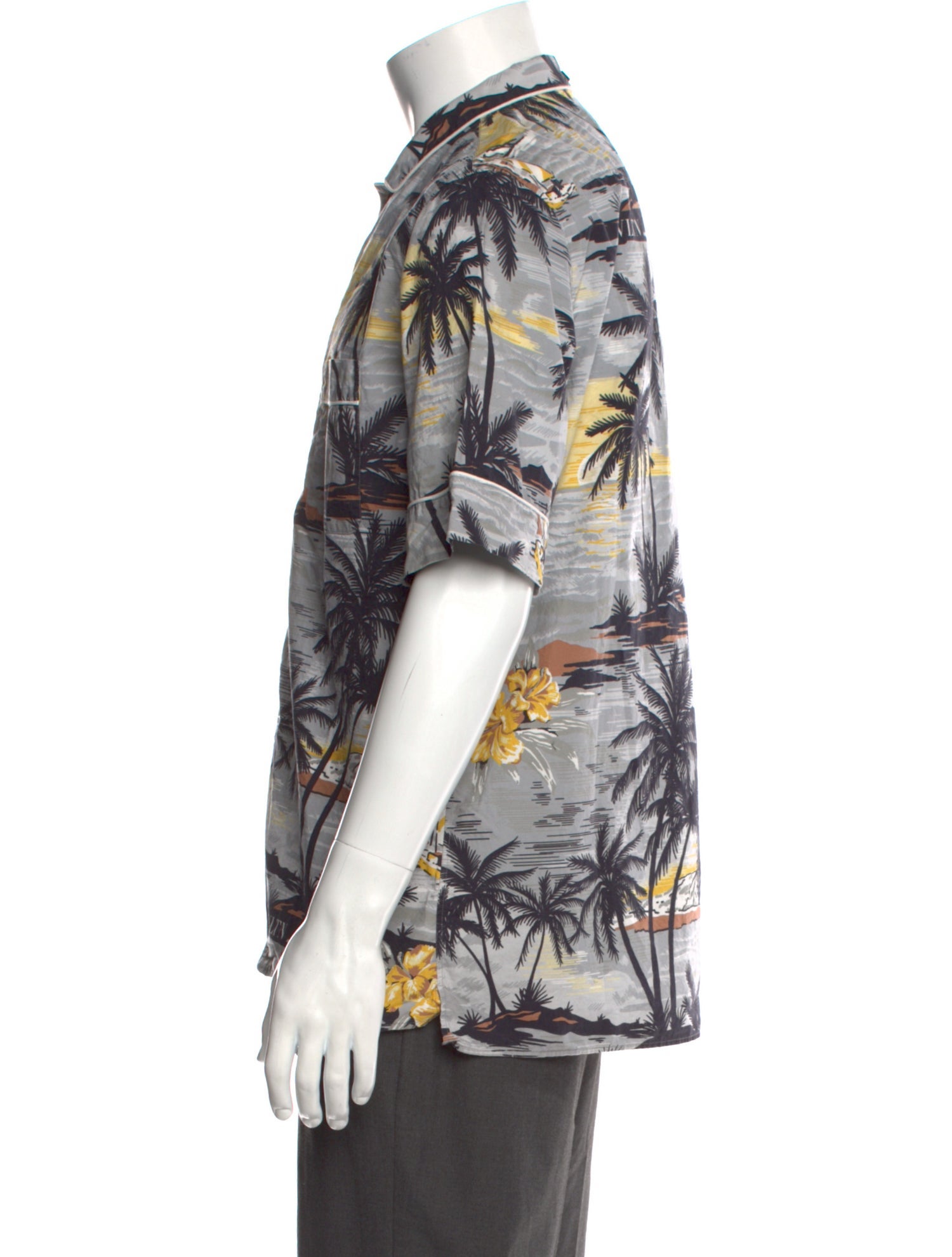 Valentino Printed Short Sleeve Shirt