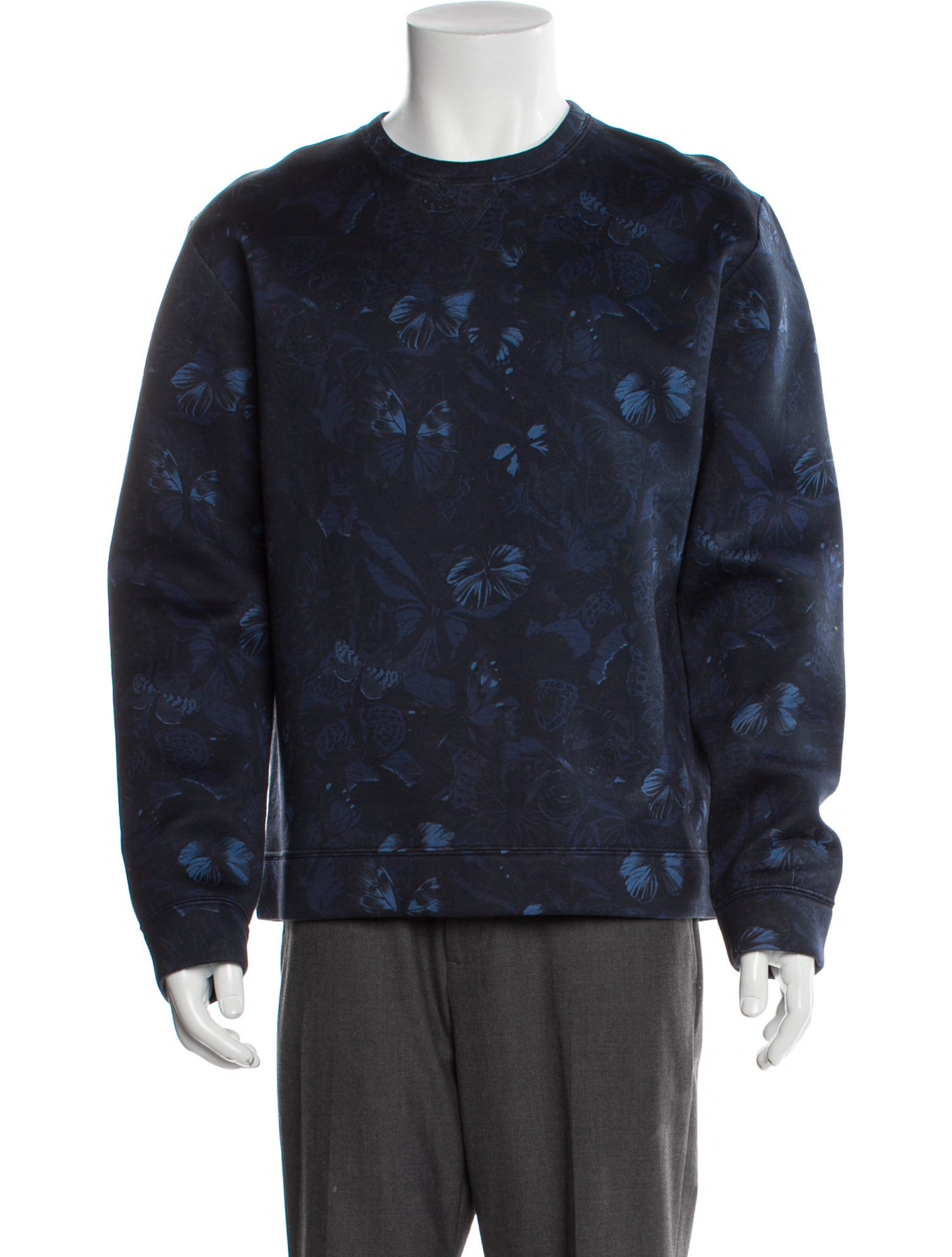 Valentino Printed Crew Neck Pullover