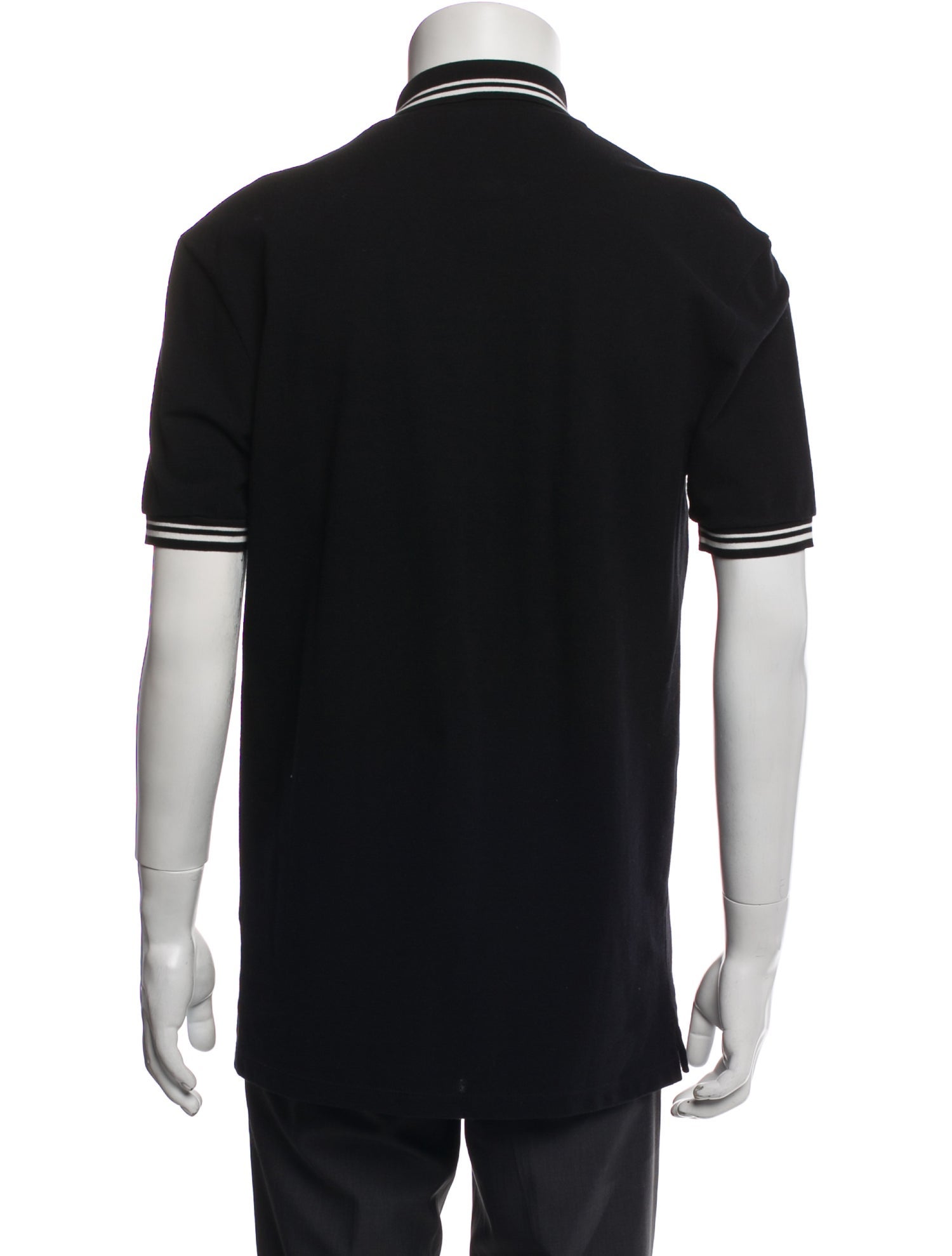 Valentino Rockstud Accents Crew Neck Polo Shirt