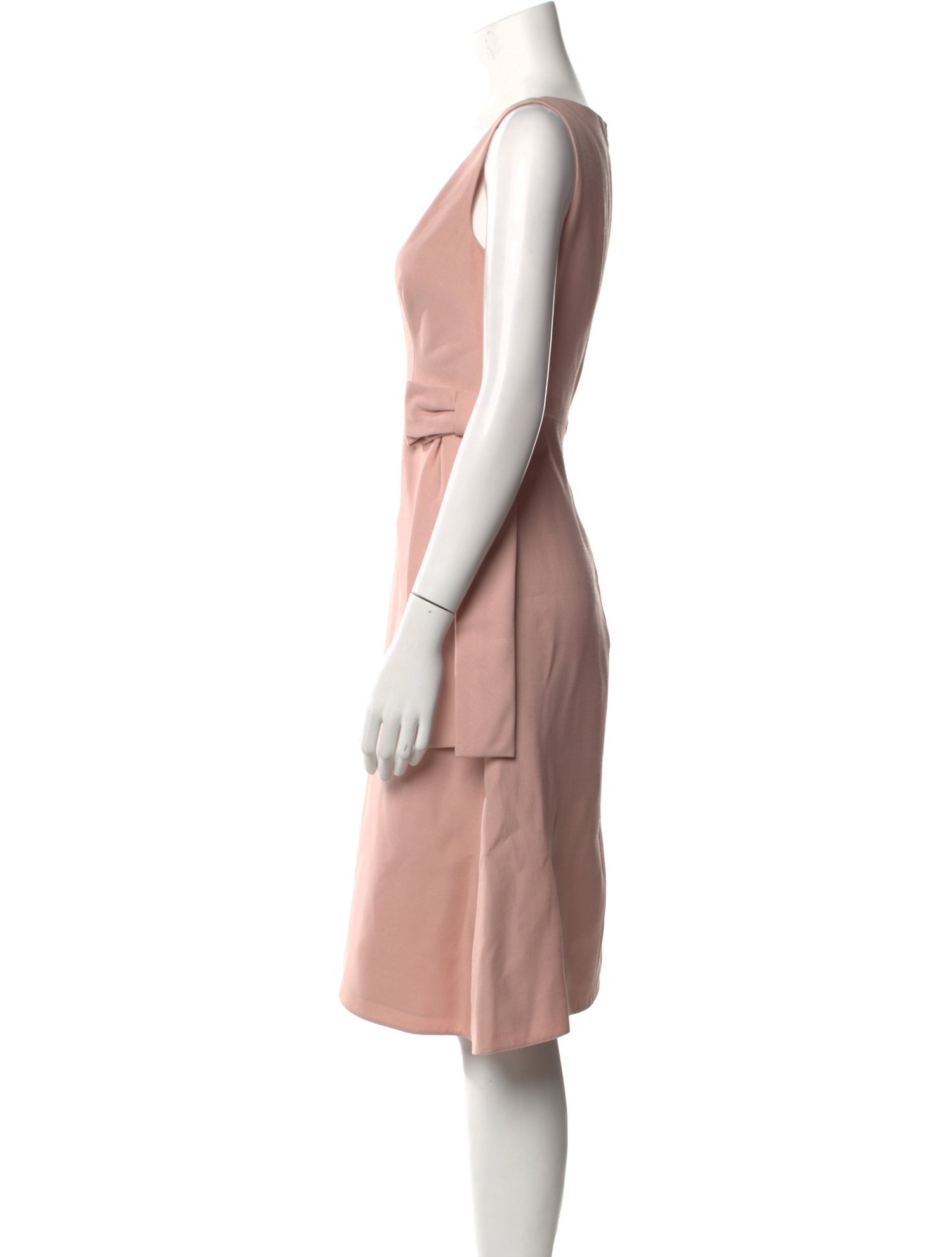 Valentino Virgin Wool Midi Length Dress w/ Tags