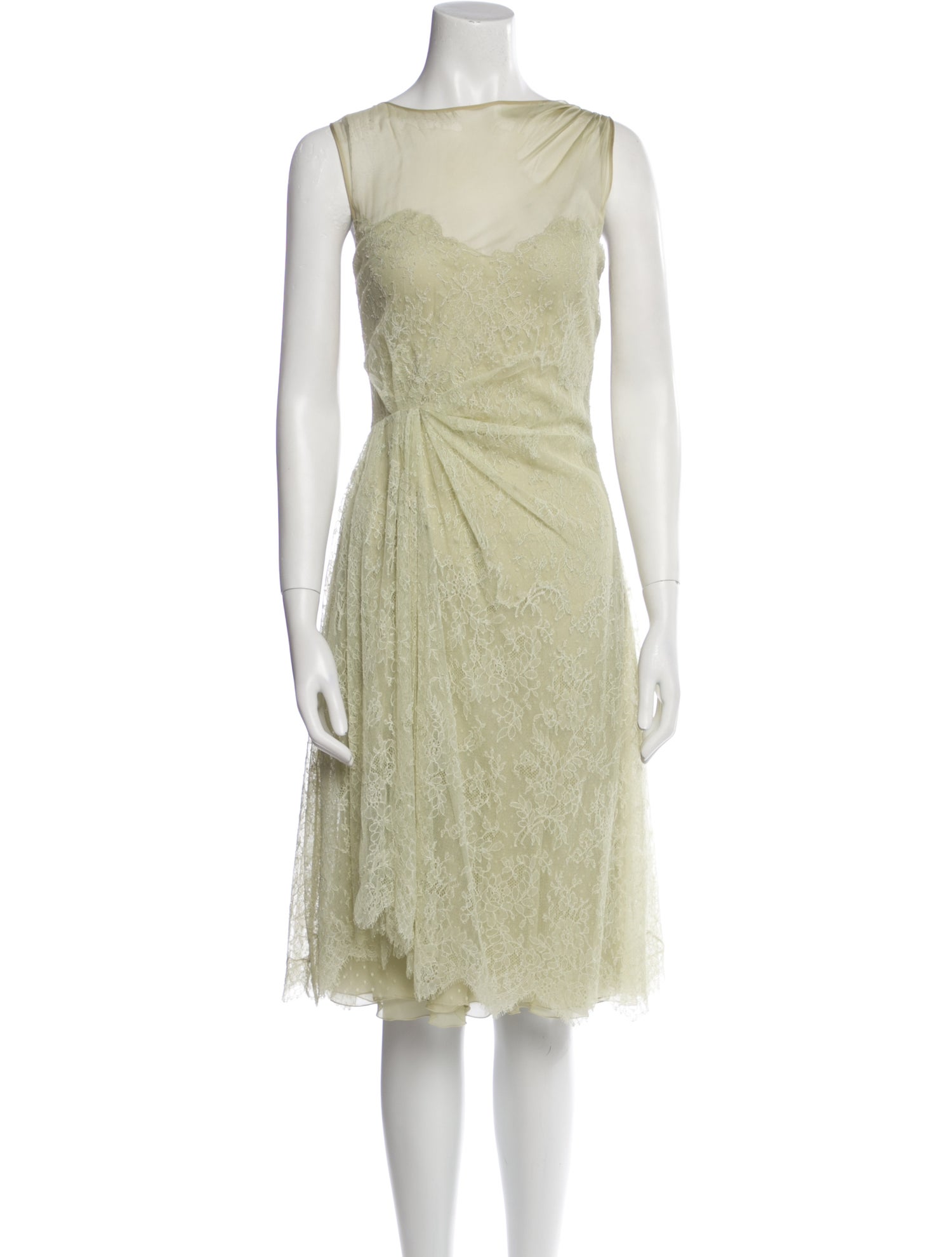 Valentino Silk Midi Length Dress