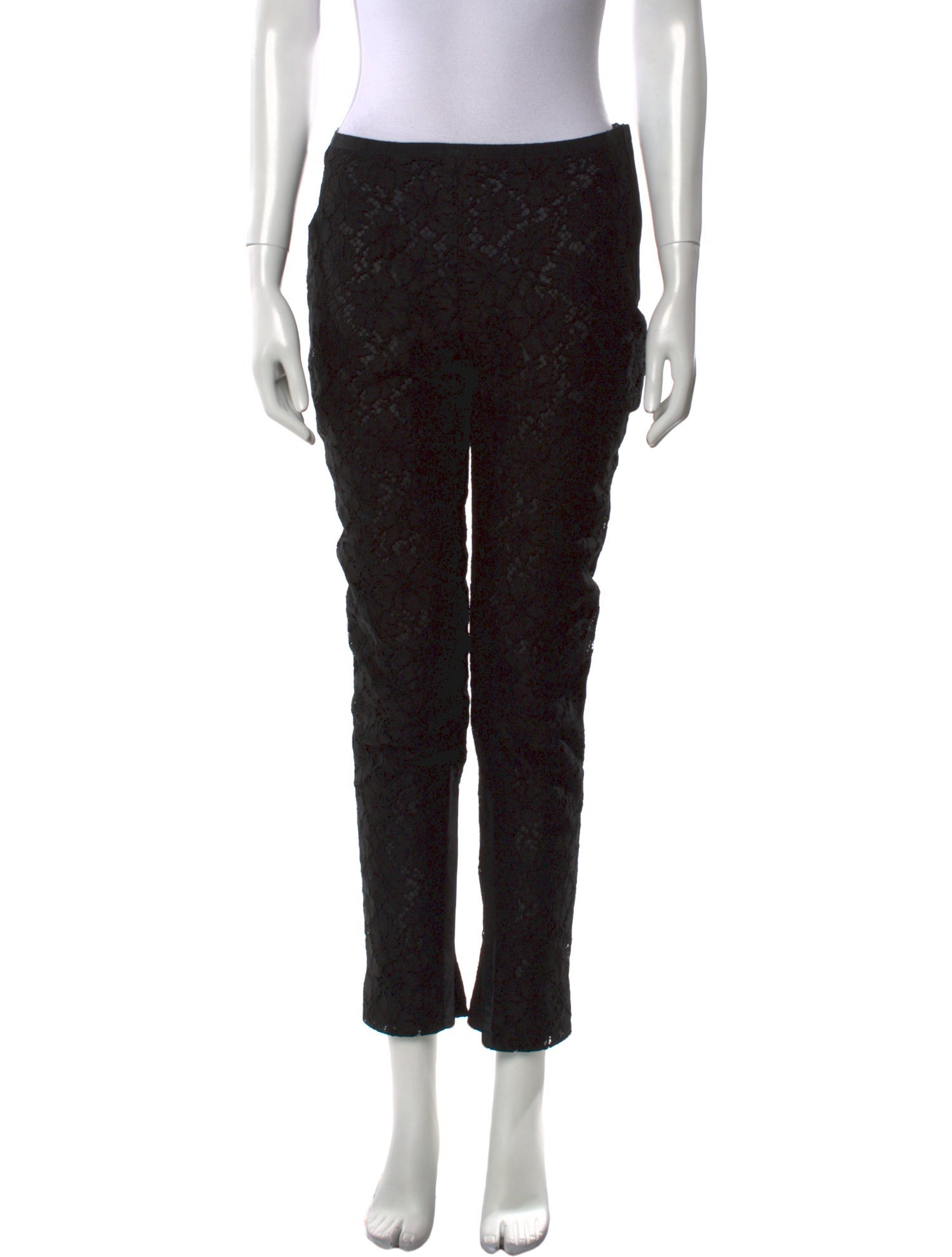 Valentino Lace Skinny Leg Pants