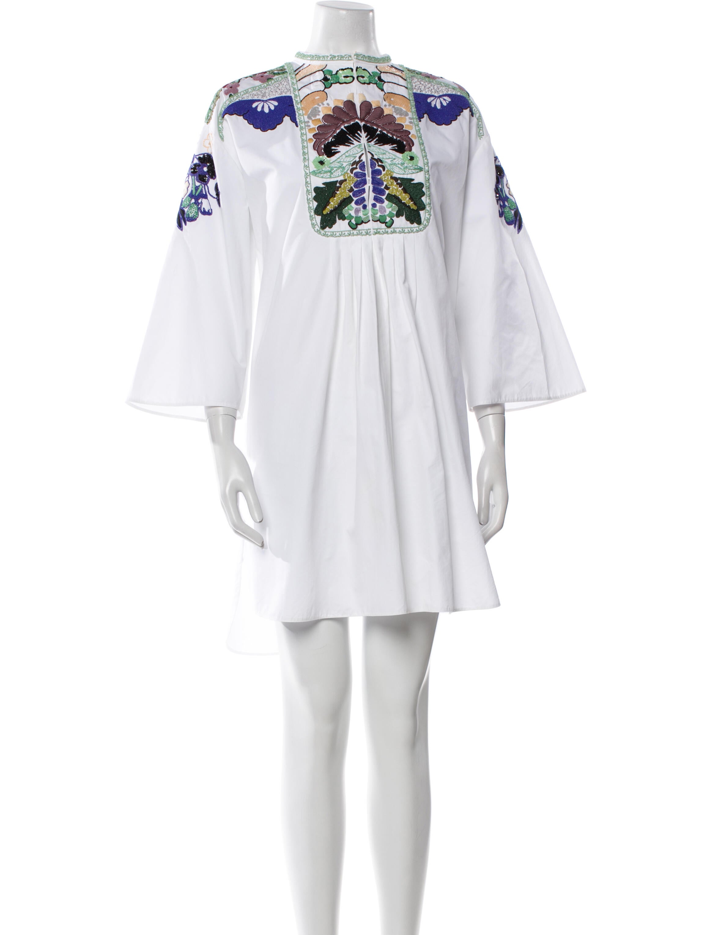 Valentino Printed Knee-Length Dress