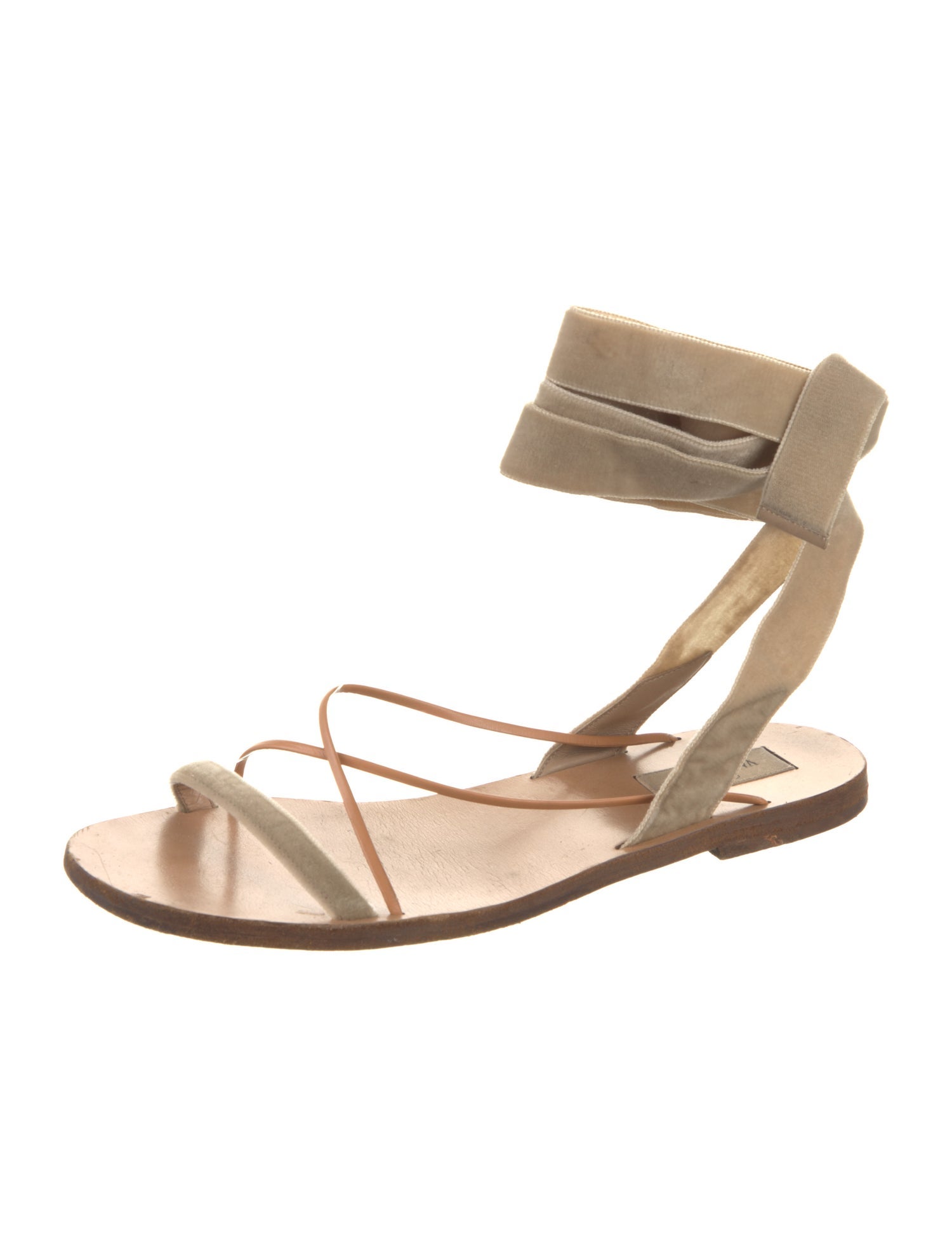 Valentino Velvet Sandals