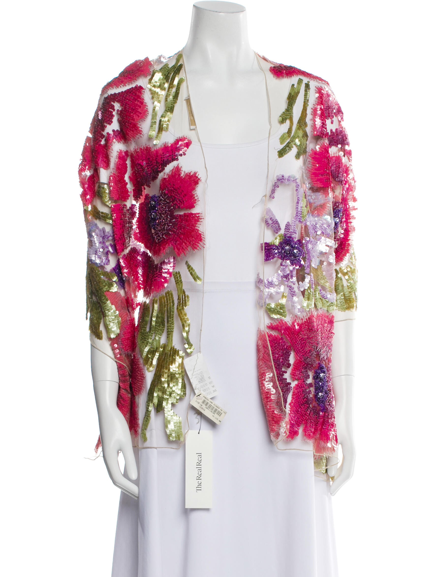 Valentino Sequins Vintage Scarf