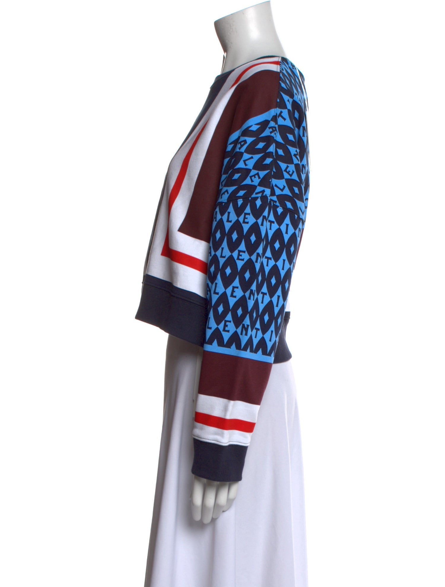 Valentino Printed Crew Neck Sweatshirt