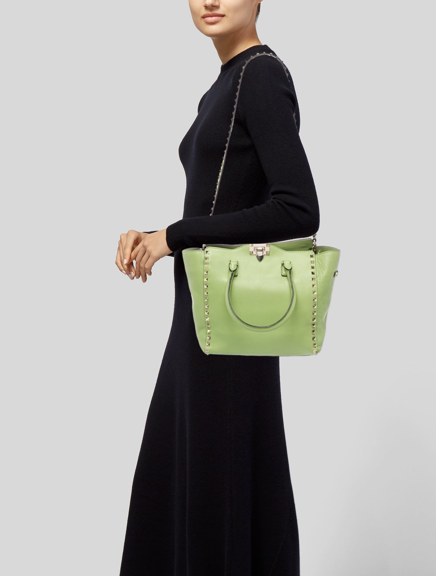 Valentino Rockstud Shoulder Bag Medium