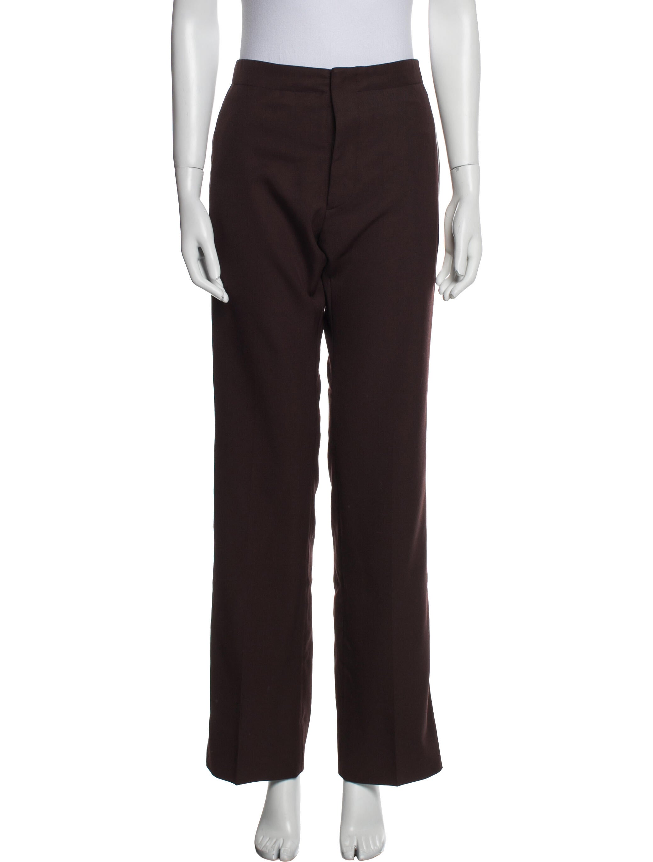 Valentino Virgin Wool Wide Leg Pants