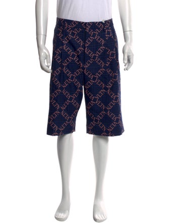 Valentino Virgin Wool Jogger Shorts w/ Tags