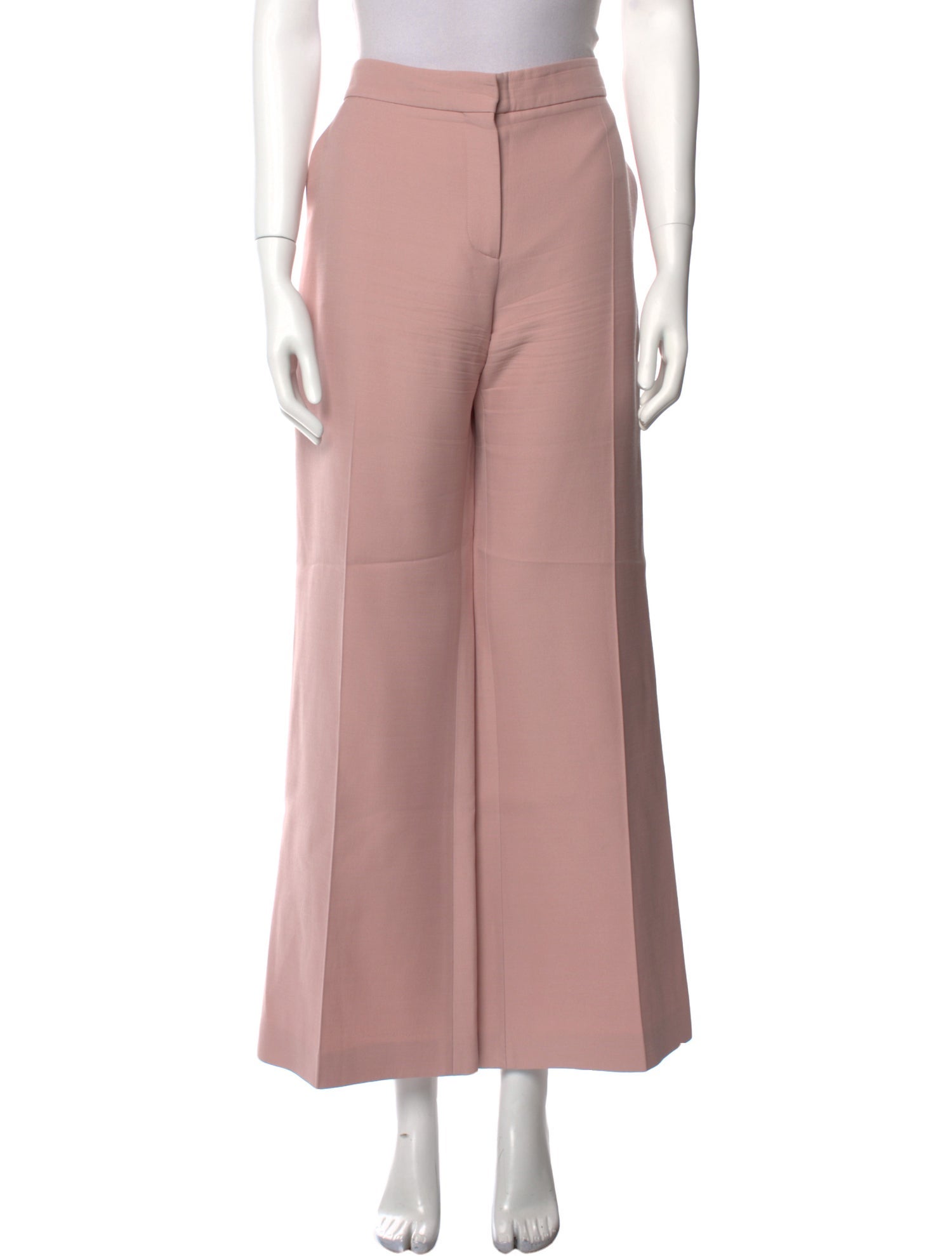 Valentino Virgin Wool Wide Leg Pants