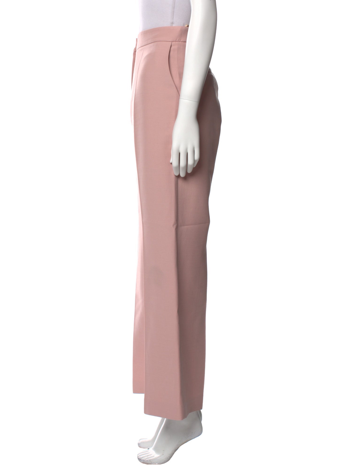 Valentino Virgin Wool Wide Leg Pants