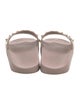 Valentino Rockstud Accents Rubber Slides