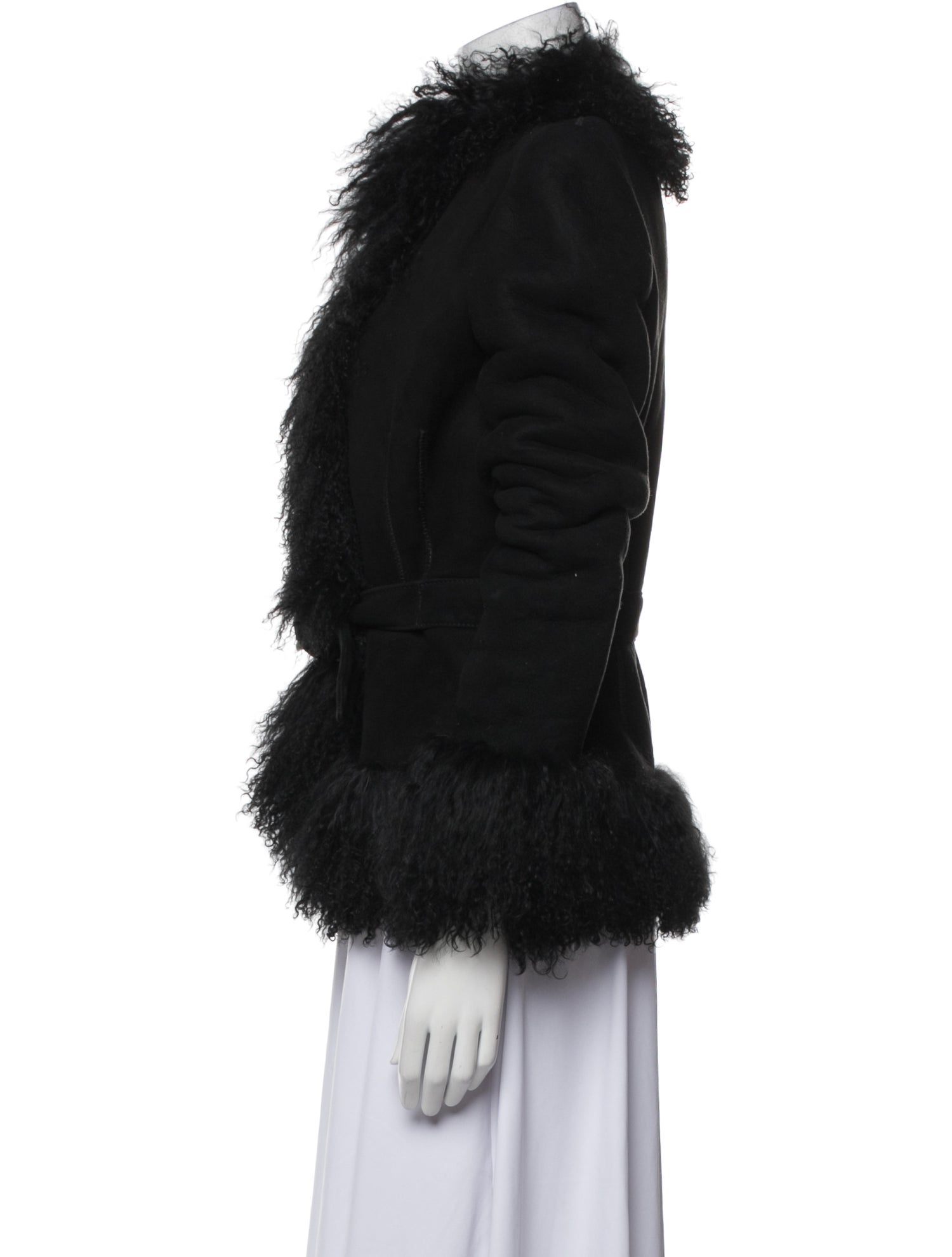 Valentino Vintage 1990's Faux Fur Jacket