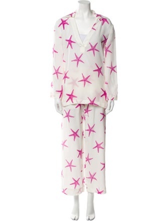 Valentino Silk Printed Set