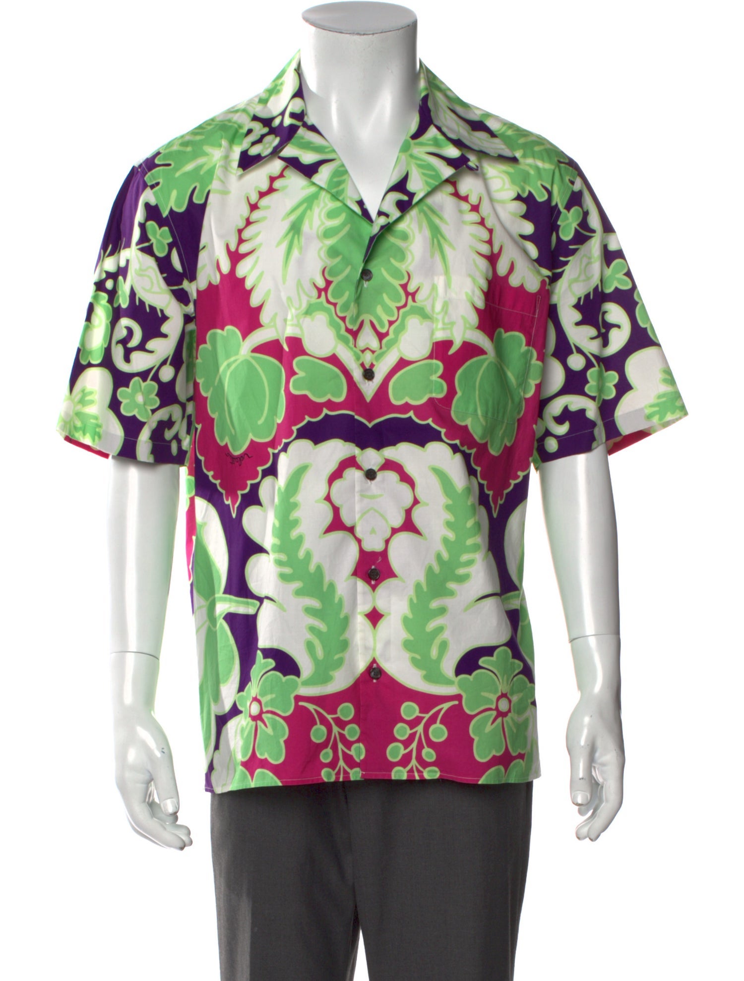 Valentino Printed Short Sleeve Shirt