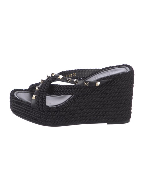 Valentino Rockstud Accents Studded Accents Espadrilles