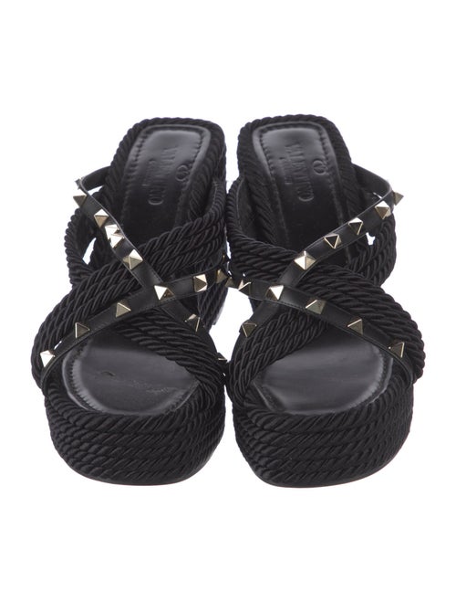 Valentino Rockstud Accents Studded Accents Espadrilles