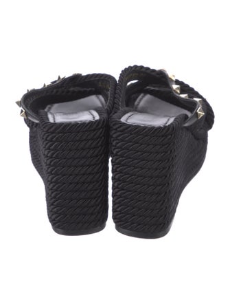 Valentino Rockstud Accents Studded Accents Espadrilles