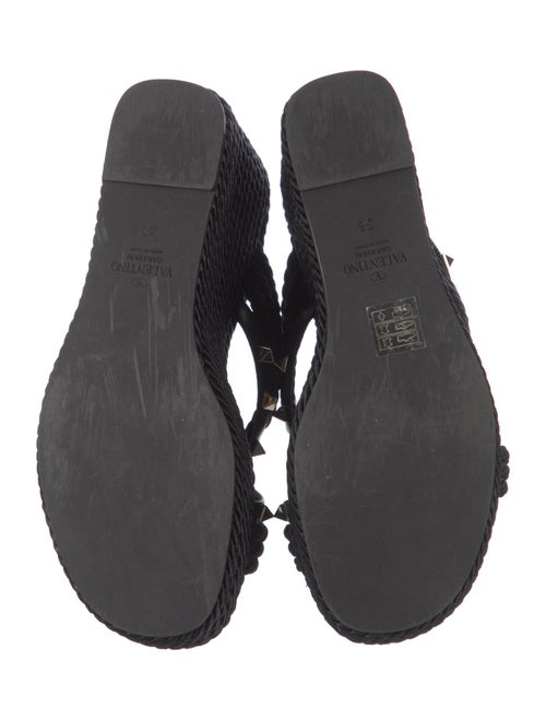 Valentino Rockstud Accents Studded Accents Espadrilles