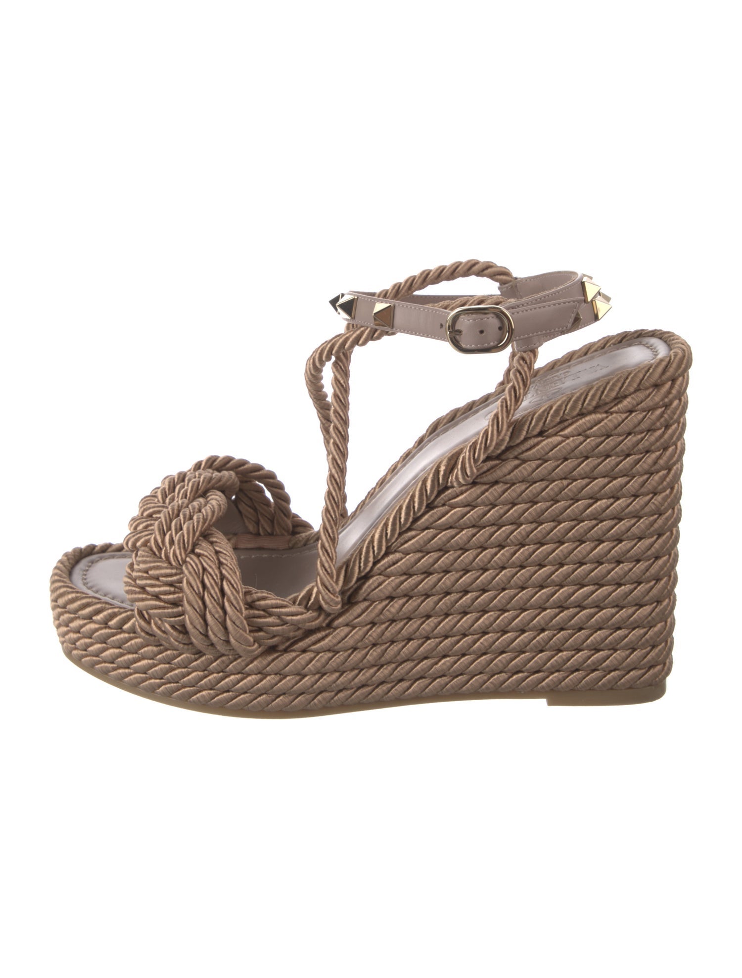 Valentino Rockstud Accents Studded Accents Espadrilles