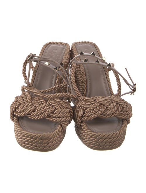 Valentino Rockstud Accents Studded Accents Espadrilles