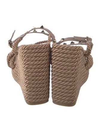 Valentino Rockstud Accents Studded Accents Espadrilles