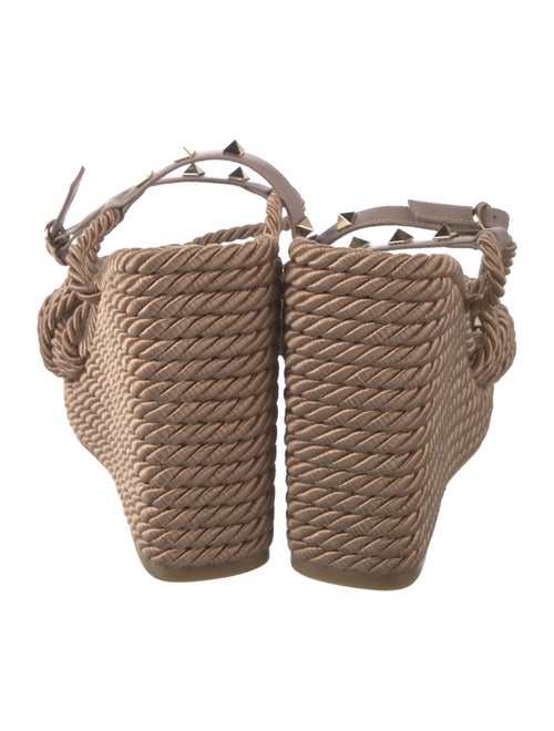 Valentino Rockstud Accents Studded Accents Espadrilles