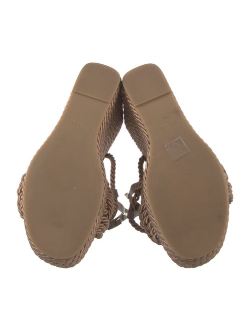 Valentino Rockstud Accents Studded Accents Espadrilles