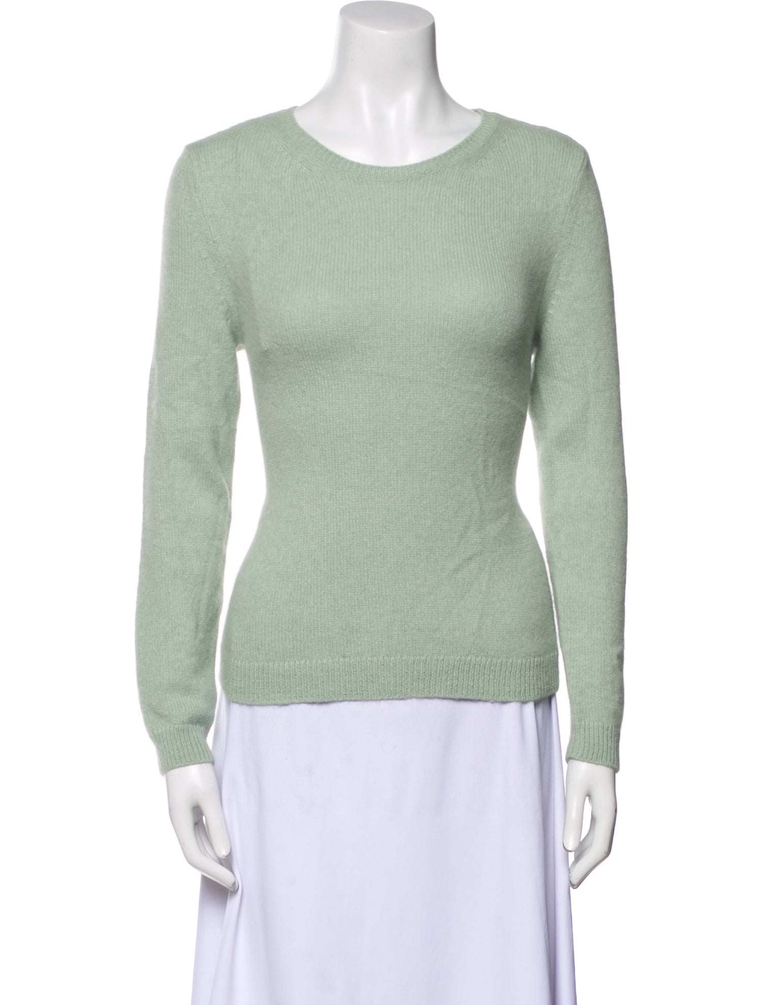 Valentino Angora Crew Neck Sweater w/ Tags