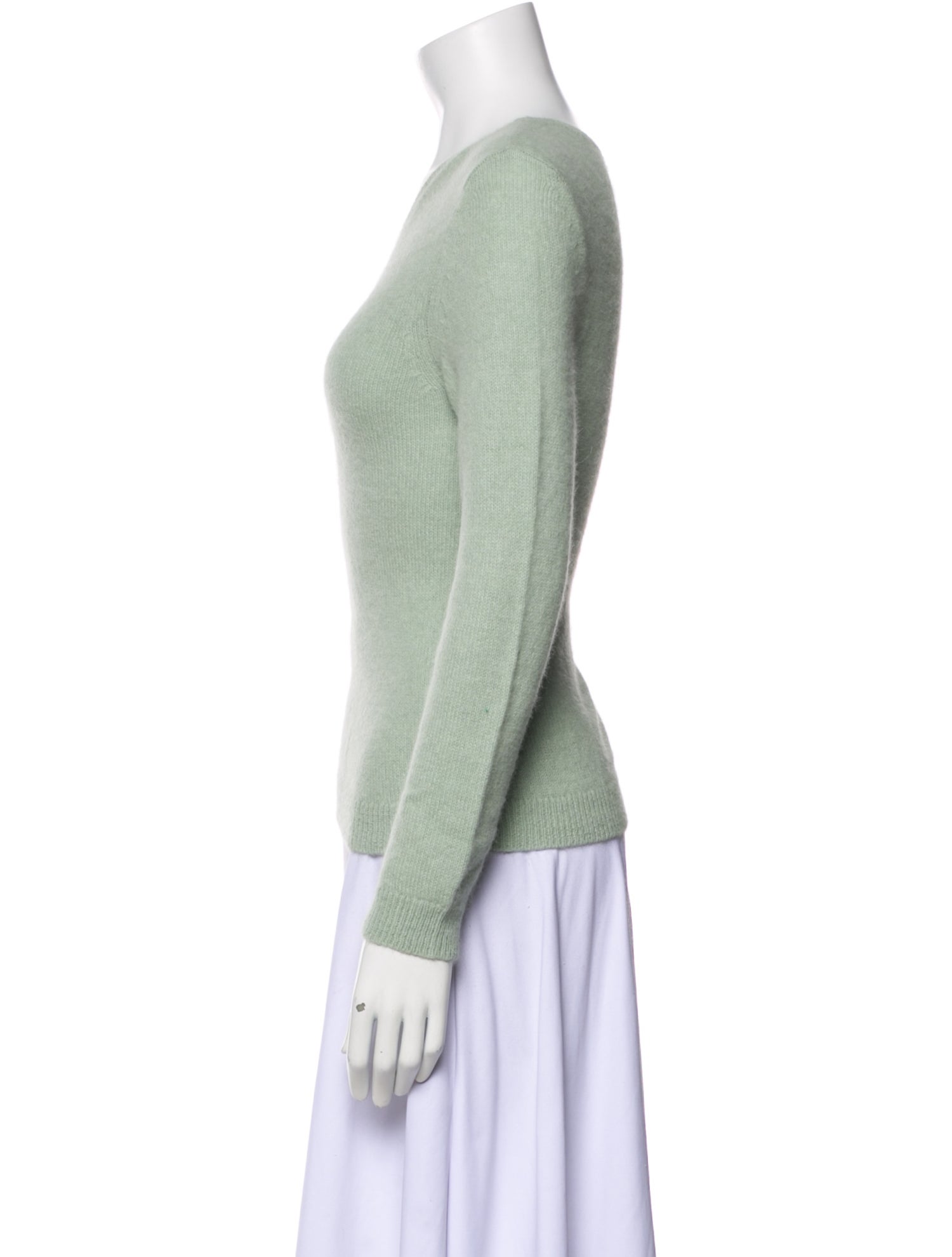 Valentino Angora Crew Neck Sweater w/ Tags