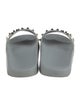 Valentino Rockstud Accents Rubber Slides