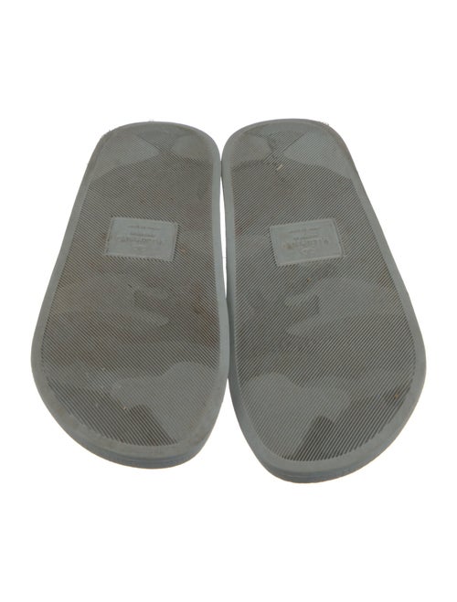 Valentino Rockstud Accents Rubber Slides