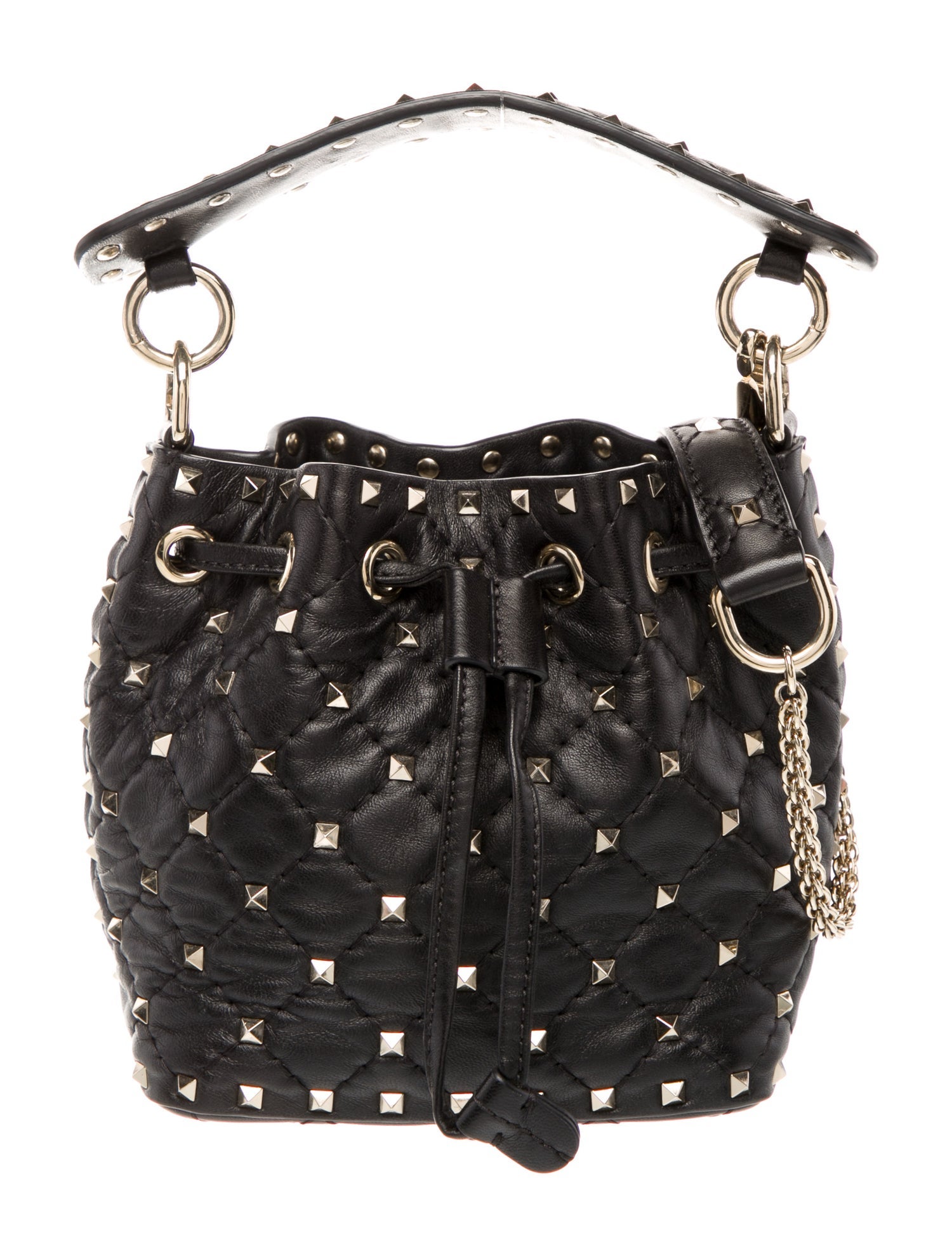 Valentino Rockstud Bucket Bag
