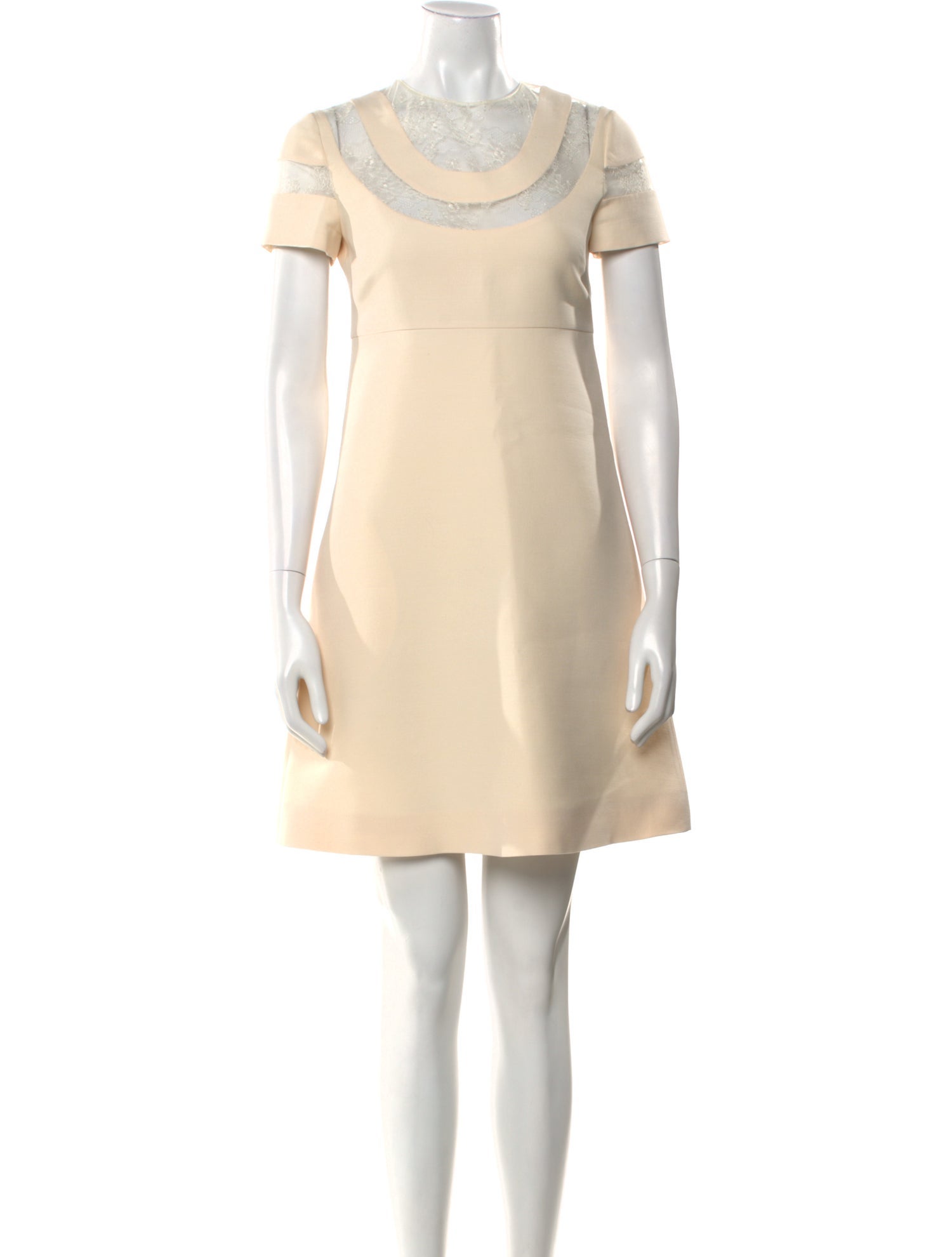 Valentino Virgin Wool Mini Dress