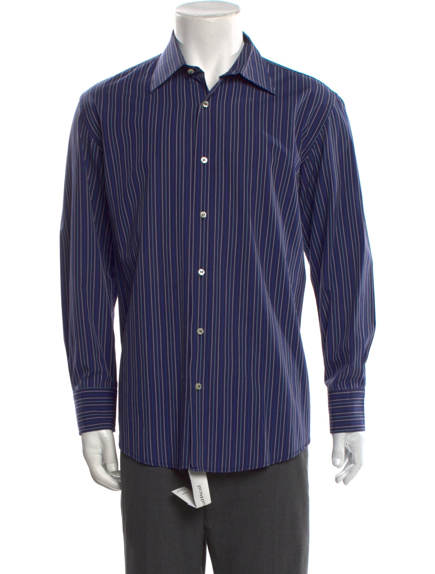 Valentino Striped Long Sleeve Shirt