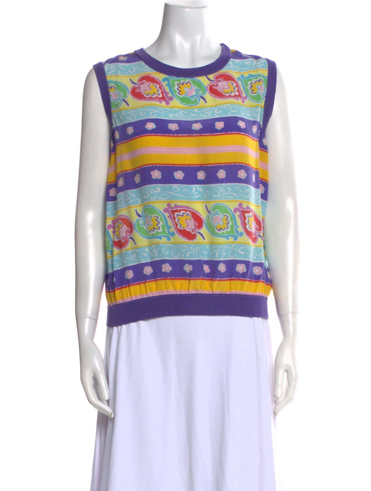 Valentino Silk Printed Top