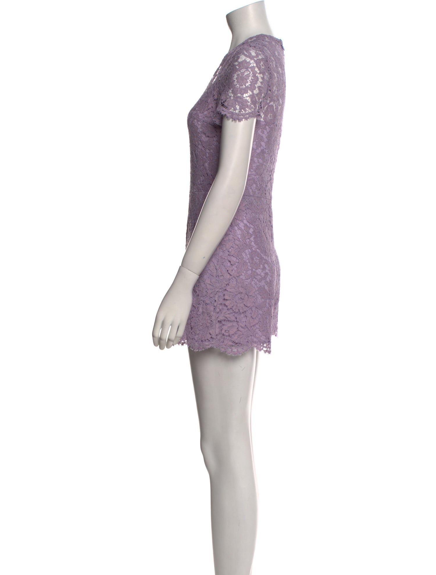 Valentino Lace Lace Pattern Romper