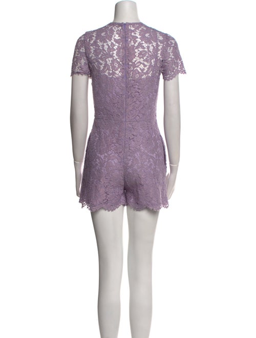 Valentino Lace Lace Pattern Romper