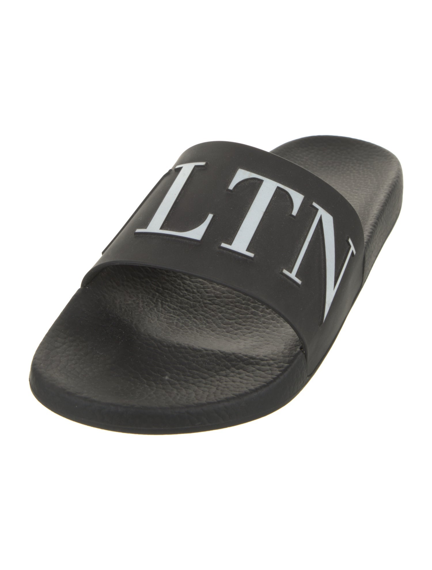 Valentino Rubber Graphic Print Slides