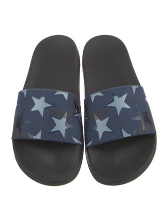 Valentino Rubber Printed Slides